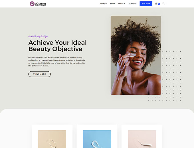 Beauty Products — eCommerce